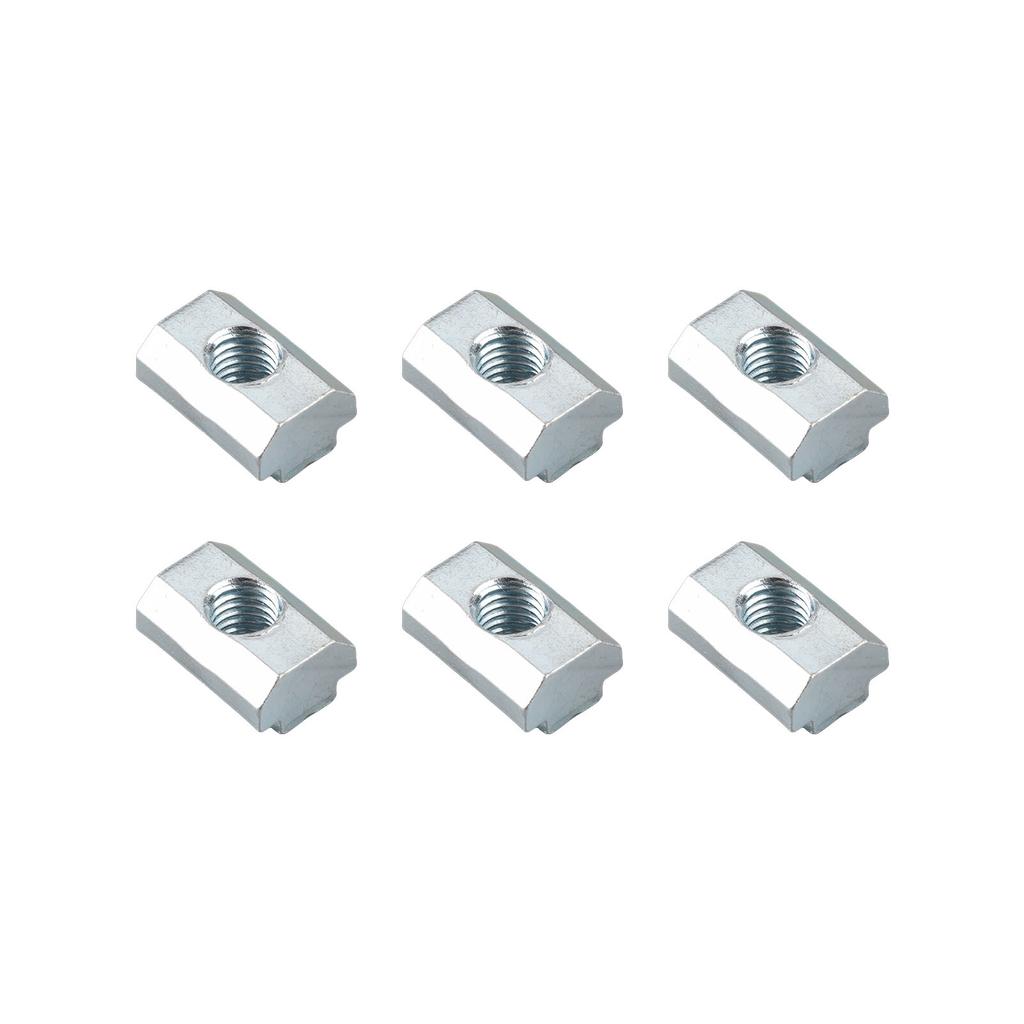 Zinc Plated Carbon Steel Sliding T Slot Nut for Aluminum Profile Accessories (M8)