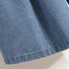 Women's Summer High-Waisted Slimming Denim Shorts A-Line Wide-Leg Loose Plus Size Cropped Pants