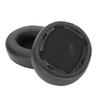 Headphone Cushions Soundproof Memory Foam Soft Protein Leather Replacement Cushions for ATH SR50 Black