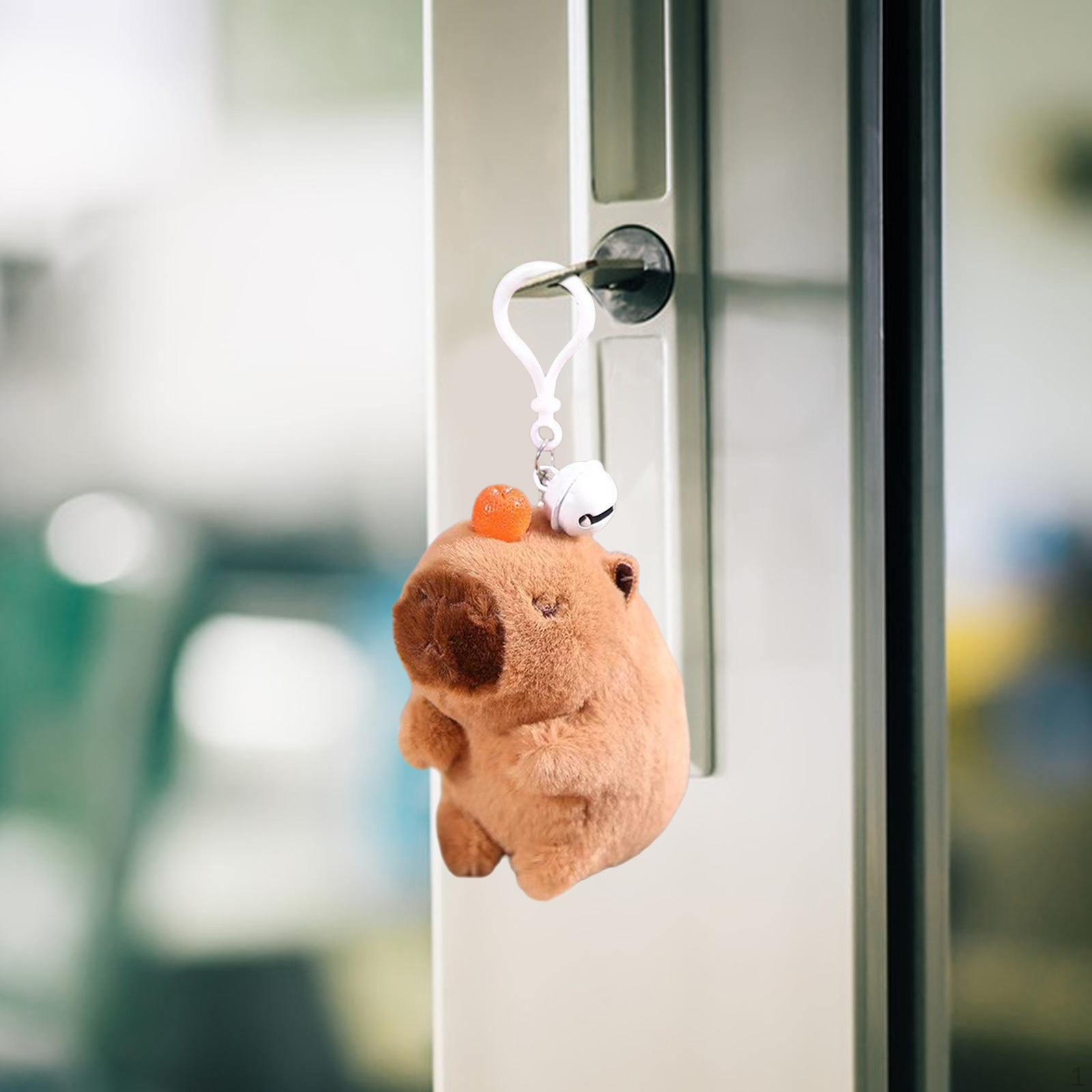 

Брелок с капибарой, автомобильный брелок с животными, брелок для подарка на день рождения, рюкзак, кошелек