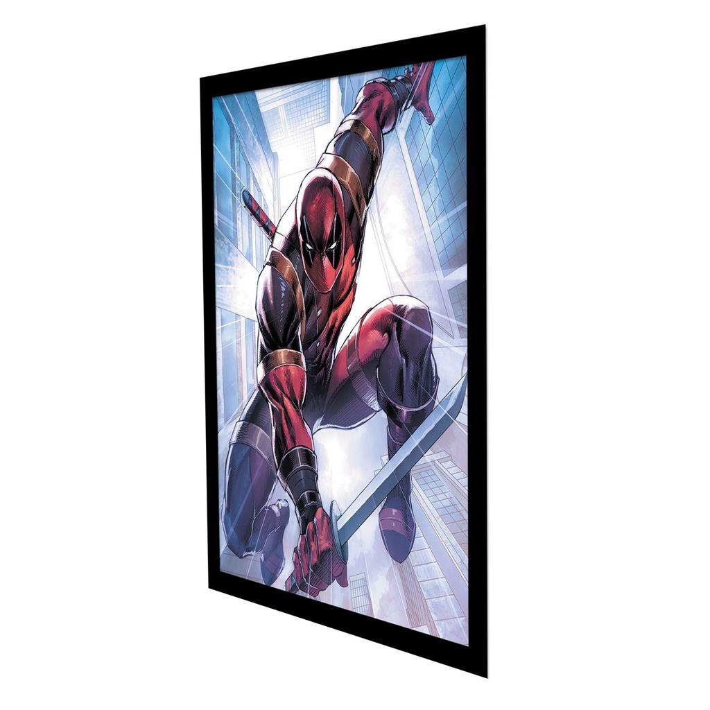 Deadpool Action Pose Framed Poster
