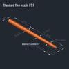 Extra Long EDM Electrode Rod for Submarine Gate Injection - Purple and Tungsten Copper