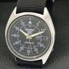 AUTOMATIC VINTAGE SEIKO 5 JAPAN 6309A MENS BLACK COLOR DIAL WATCH a701290-5