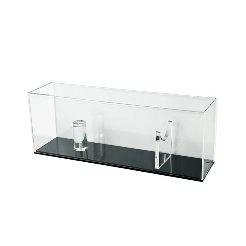 Acrylic Cutter Display Case with Clear Lid Folding Cutter Display Stand Portable Pocket Cutter Collection Case Enduring 1