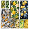 Summer Fresh Fruit Lemon Print Phone Case For Oppo A17 A31 A54 A57 A78 A79 A98 Find X5 X6 Reno 6 7 8 10 11 12 13 F Pro Soft TPU