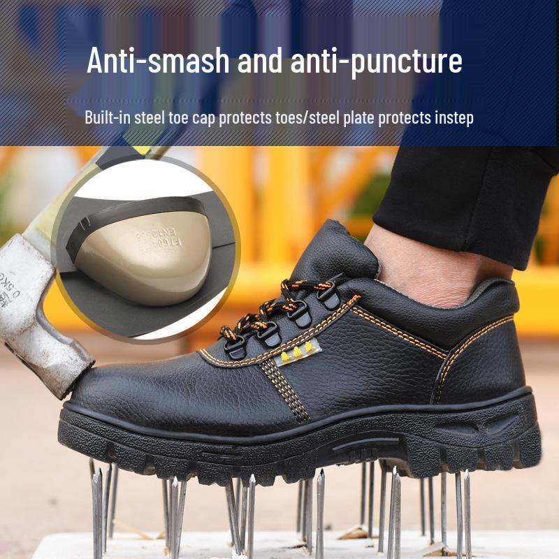 

Легкая рабочая обувь со стальным подноском - Защита от ударов, защита от проколов, дышащая защитная обувь для строительства и охраны труда