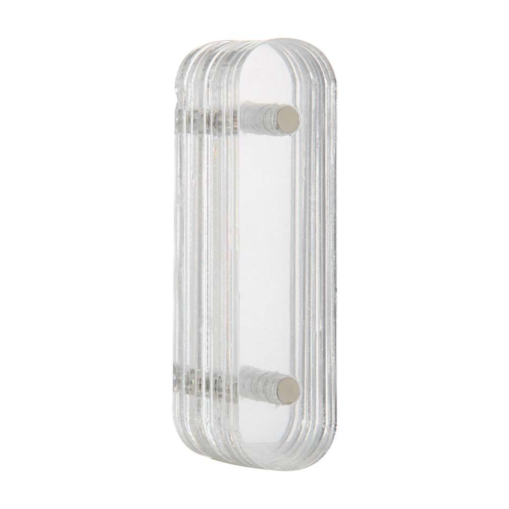 10PCS Magnetic Magnetic Nail Holder Clear Design Acrylic Strip Display  Manicure Practice