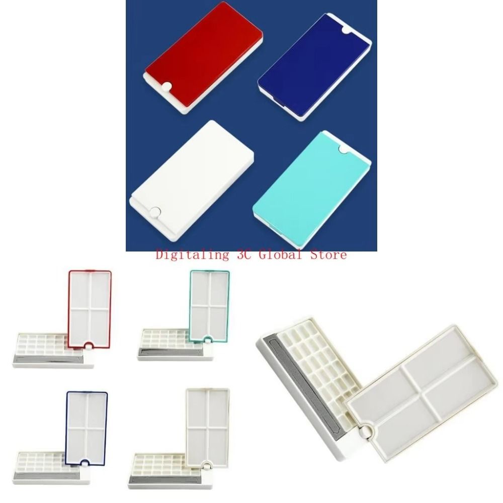 Detachable Paint Box Empty Paint Tray Artistic Supplies Watercolor Packaging Box  Painting Sketch