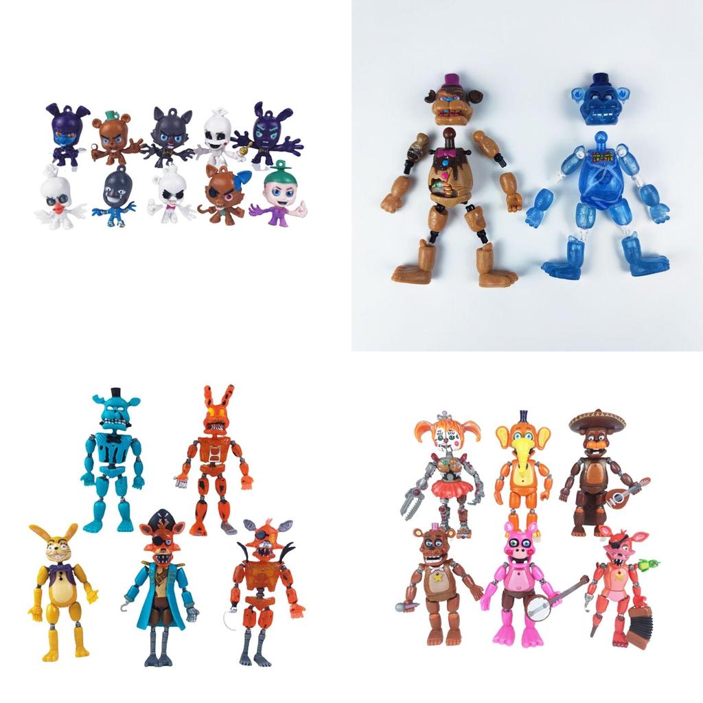 Five Nights At Freddy's Action Figure Set High-quality Plastic Eco-friendly Toys For Kids