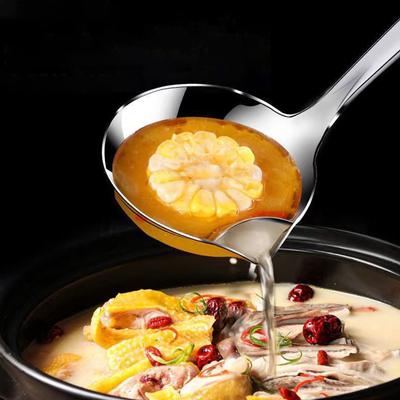 Paslanmaz Çelik Süzgeç Kaşık Çorba Süzgeci Mutfak Sosu Yağ Çorbası Yağ Ayırıcı Yoğurt Yağ Köpüğü Kaşık Mutfak Aksesuarları