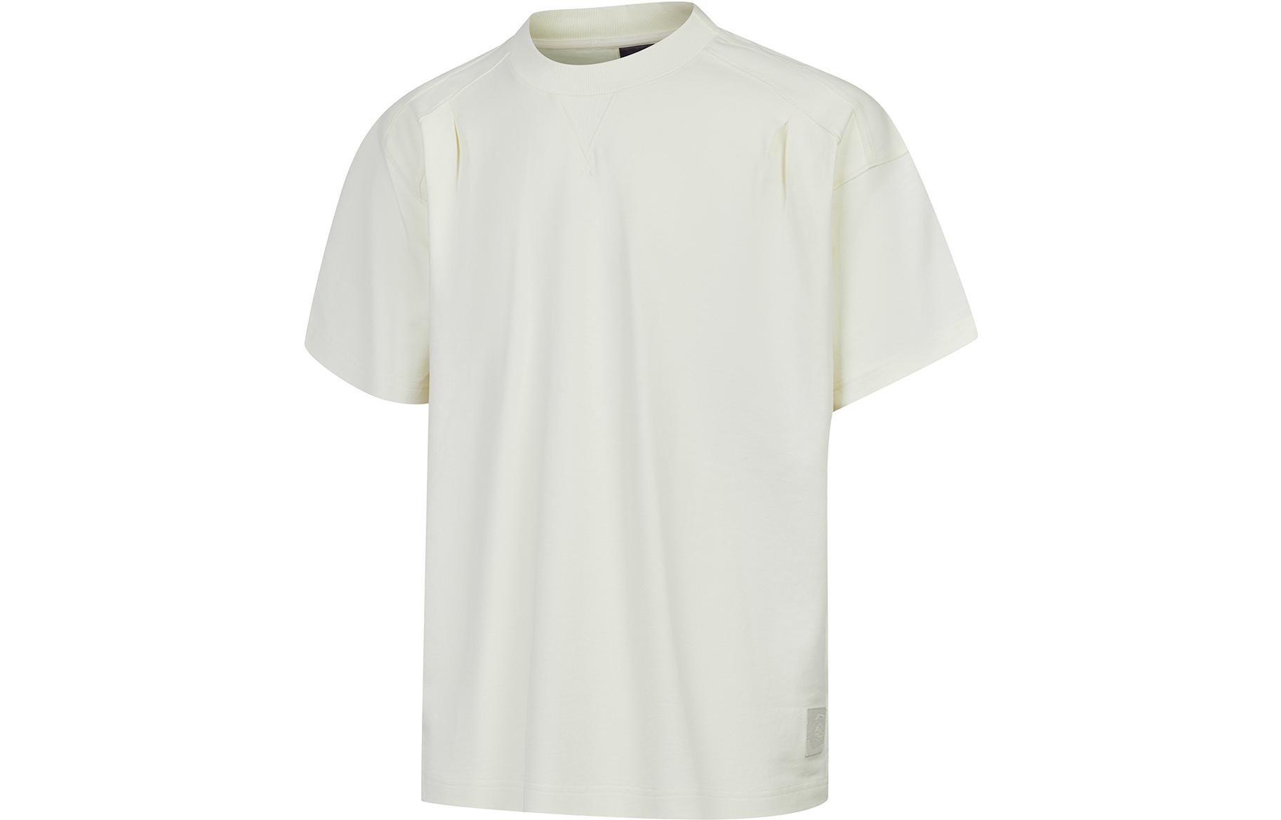 Li Ning Li Ning X Jackie Chan T Shirt Men s Papyrus White AHST061-4 3XL