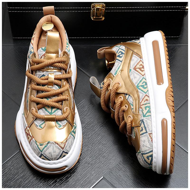 Modedesign Herren Canvas Schuhe Plateau Herren Skate Sneaker Komfort Atmungsaktiv Mann Weiß Markenschuhe Zapatillas De Hombre