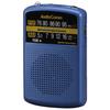 AudioComm Pocket AM/FM Radio, Blue, RAD-P135N-A