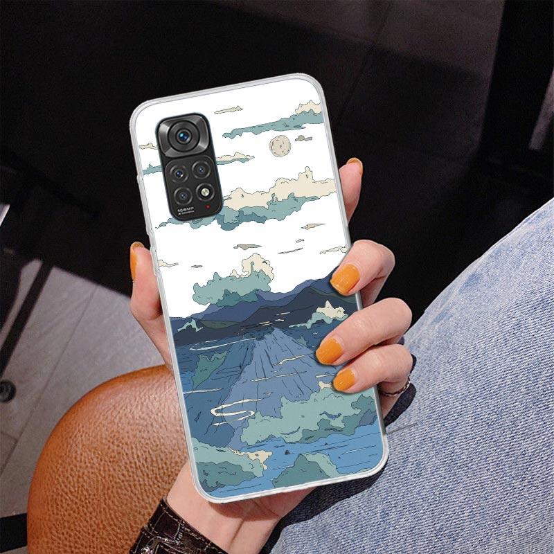 Anime Aesthetic Scenery Phnoe Case for Phnoe Case for Xiaomi Redmi Note 15 14 14S 13 Pro Plus 12 12S 11S 11E 10S 10 11T 5G Uniqu
