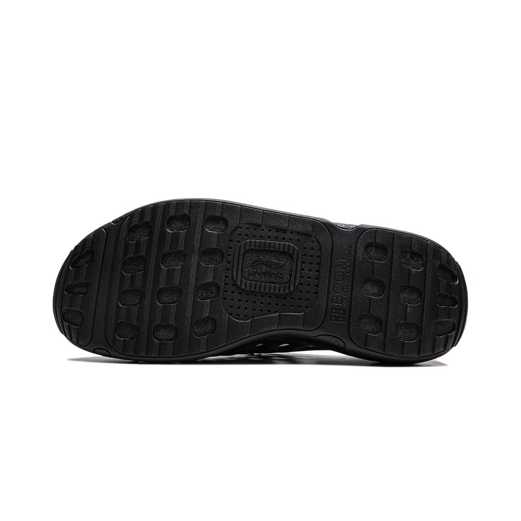 Li Ning Pangu Trek Fashion Trend Comfortable Versatile Water Shoes Unisex Shoes Black AZSV025-3