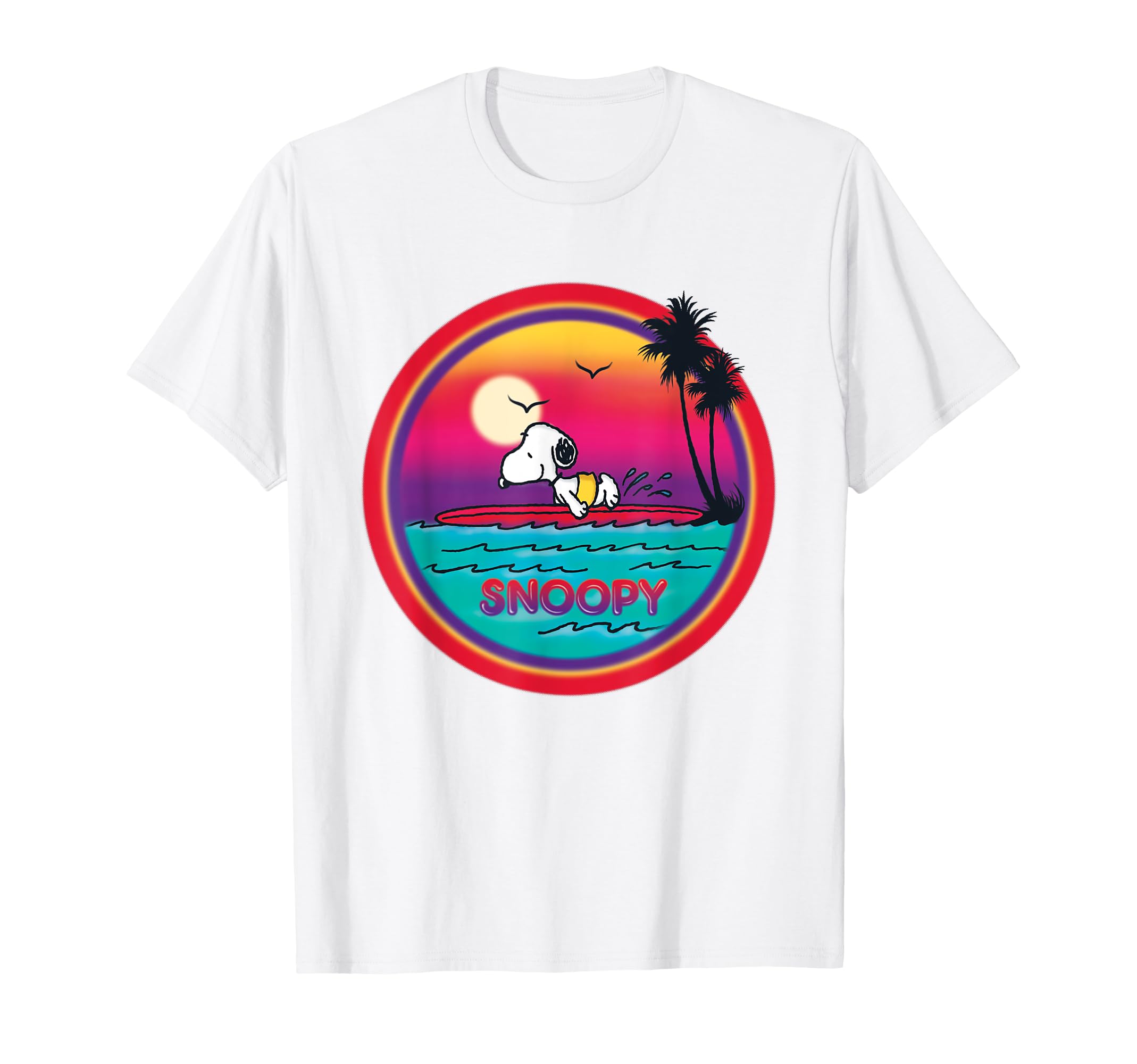 

Футболка Peanuts Snoopy Surfing Sunset синий