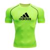 Men's Quick Dry Compression Athletic Tight Fit Shirts Breath