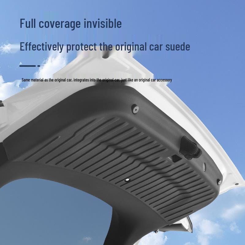 Tesla Model Y Six-Seat Tailgate Protection Pad - TPE Soft Rubber Trunk Guard