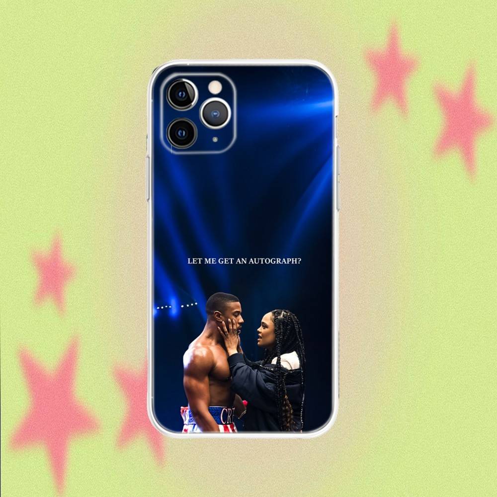 

C-Creed Movie Boxing pg Transparent Clear Soft Phone Case For iPhone 17,16,15,14,13,12,11,Air,X,XR,Pro,Max,Plus Cover iPhone17promax