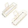 Hair Claws Clips Alloy Hair Clamps Clips Decorative Hair Accessories for Hair Styling