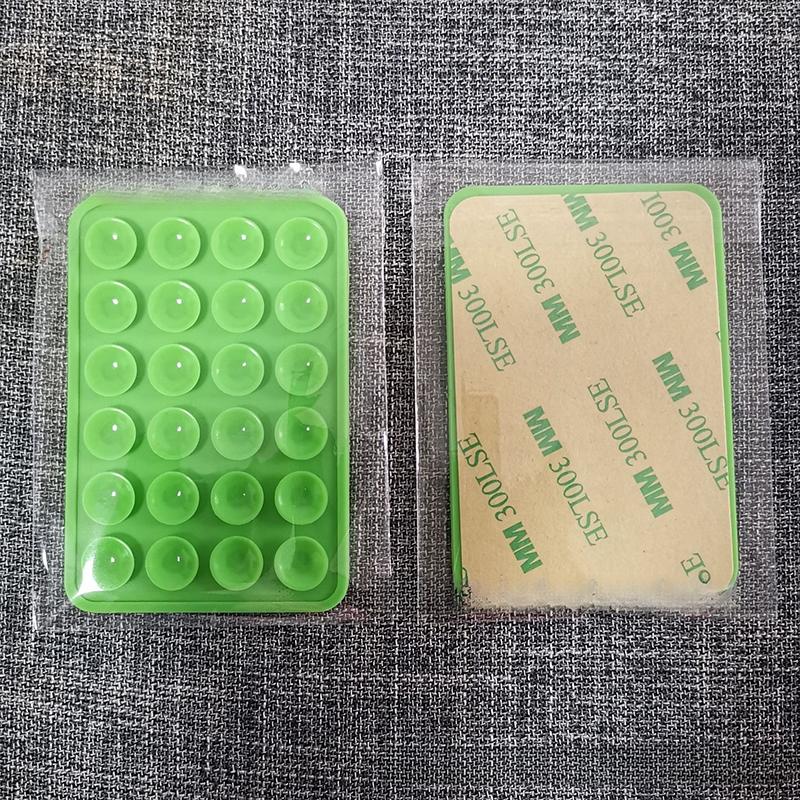 1Pcs Reusable Adhesive Pads Silicone Suction Cups Non-Slip Cell Phone Holders Travel Accessories"