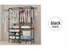 Minimalist Wrought Iron Coat Rack for Bedroom & Hallway