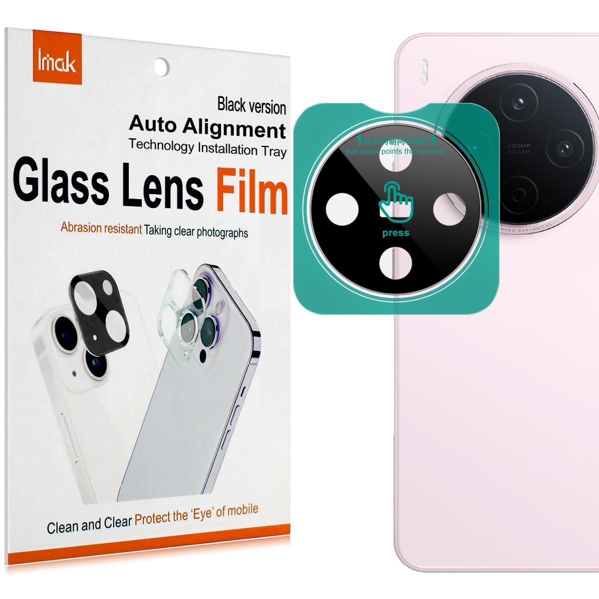 

For Vivo Y500 Pro 5G Glass IMAK High Definition Glass Lens Film Self-positioning Version Black Version Vivo Y500 Pro 5G