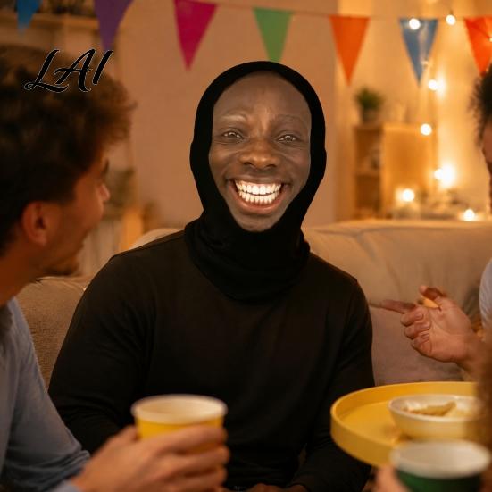 Hilarious Celebrity Spoof Masks for Men Women Novelty Parody Mask Funny Hooded Face Covering Rapper Style