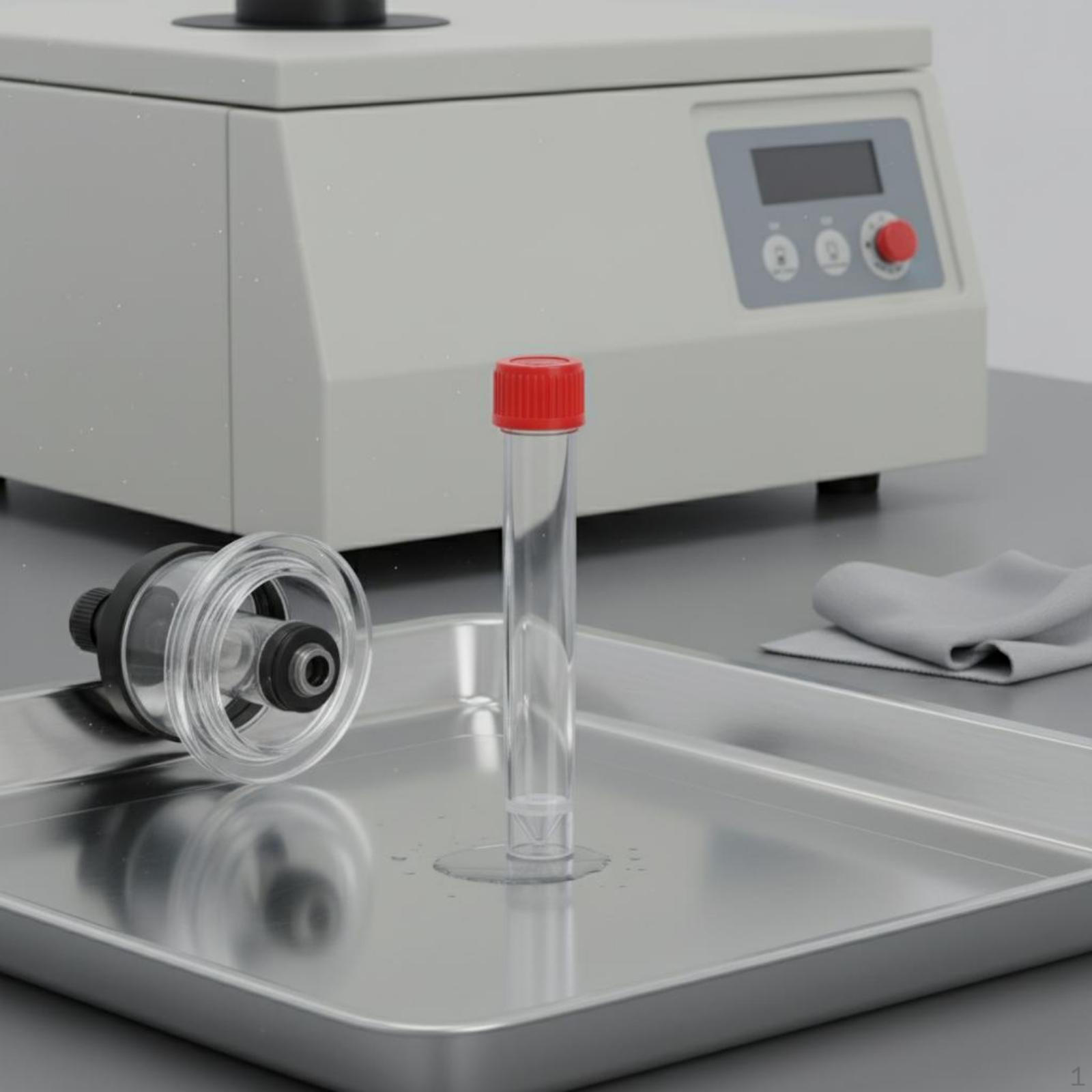 Thick Wall Centrifuge Tube PP Material Self Standing Screw Cap Scientific Consumable