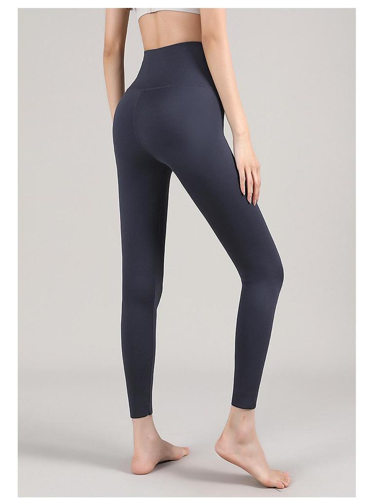 Women's High Waist Velvet-Lined Tummy Control Pants