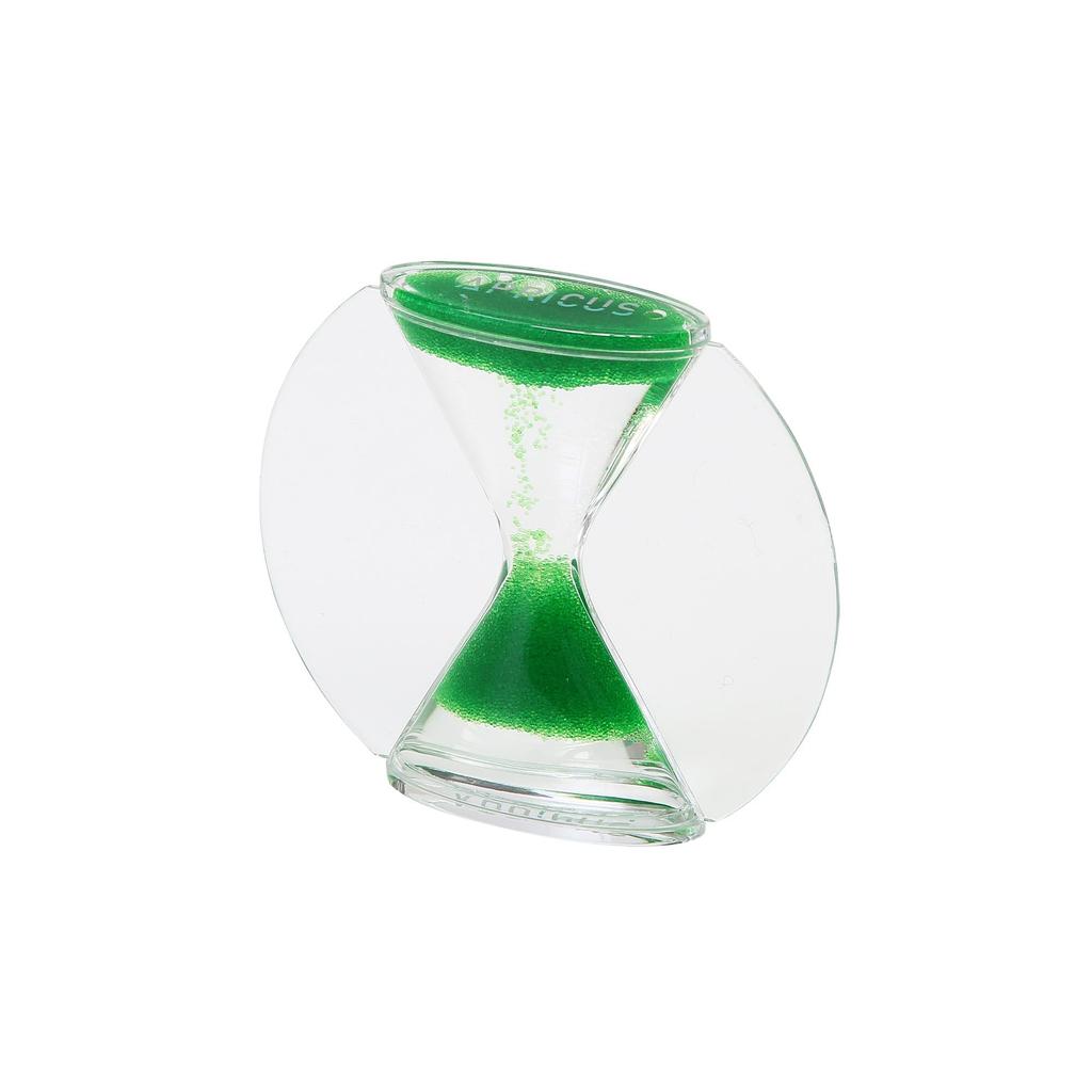 Stylish interior decor item: Apprix Go Up Disc Inverted Hourglass (Green)