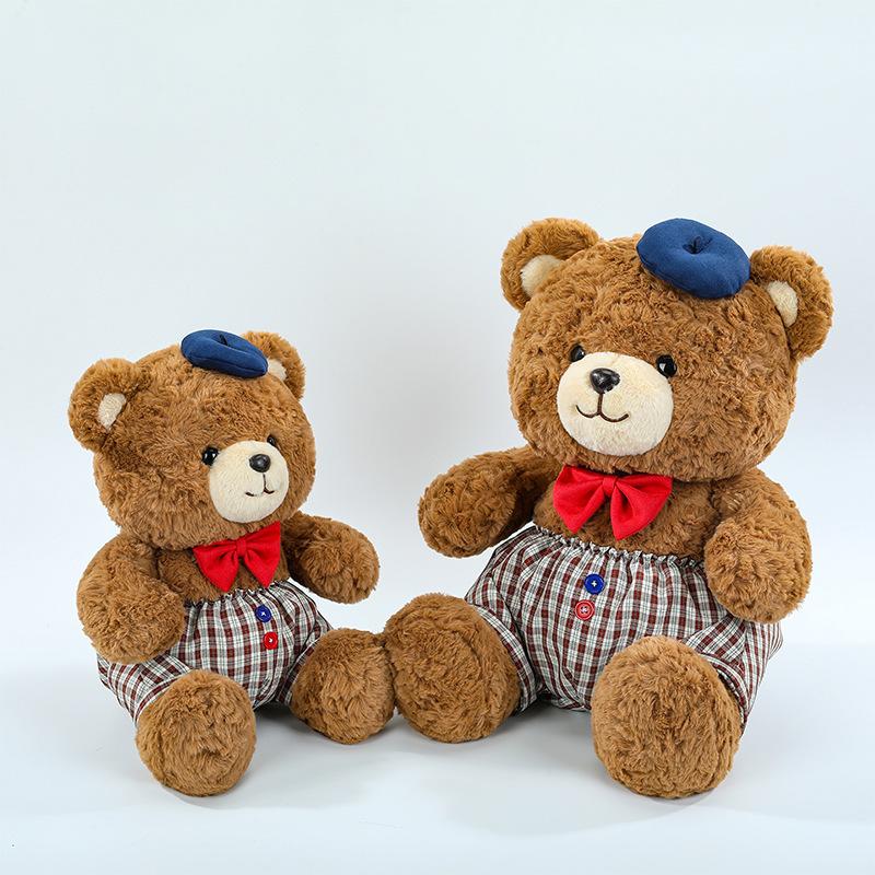New Doll Plush Toy Clothing Bear Doll Cartoon Teddy Bear Doll Doll