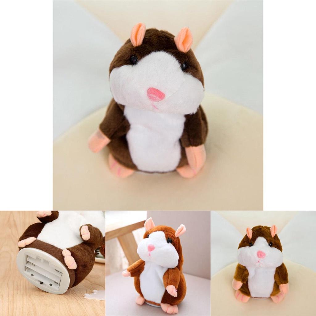 Fun Talking Hamster Toy | Mimicry Pet | Kids Gift | 15/18cm