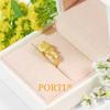 Porti 24k Gold Spoon Fork Baby Ring 1.875g