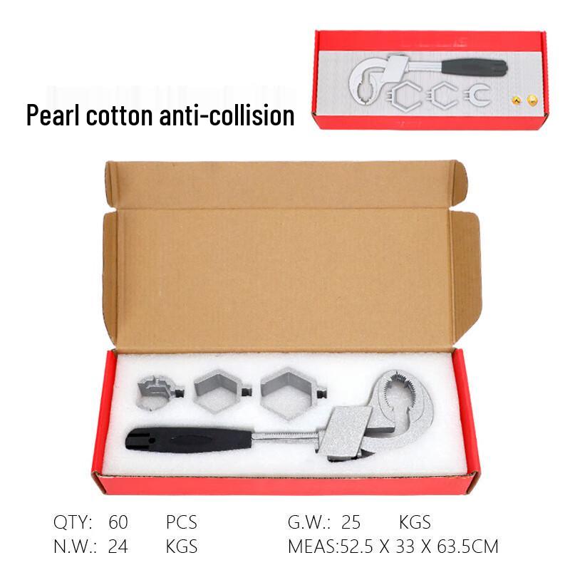 WEDO Multi-purpose Sink Wrench Tool Set CN plug (adapter included)