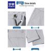 ROMON Men's Summer Thin Straight-Leg Cotton Casual Pants