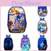 Plecak Dziecięcy Sonic The Hedgehog 2 Do Szkoły Podróży Kolorowa Grafika Projekt Unisex