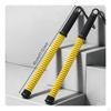 2 Pieces Cordless Exercise Cord High Tetherless Spring Resistance Bar for Home Gym,