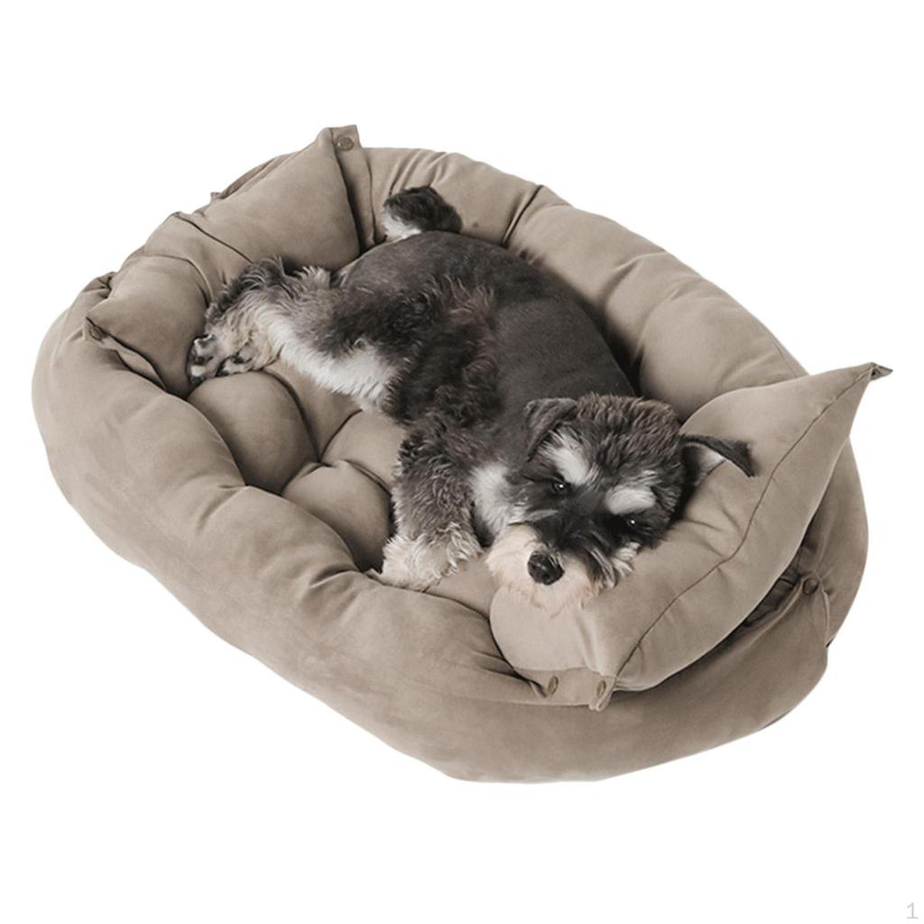 Dog Bed Foldable Cushion Cozy House Nest Warm Puppy Kittens Kennel for cat and