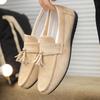 Lätta Mode Latskor Herr Casual Skor Herr Andningsbara Slip-on Herr Mocka Körskor Bekväma Loafers Mockasiner
