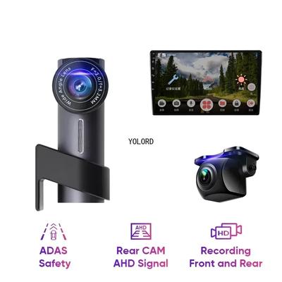 Auto USB HD 1080P Conducere Recorder Dash CAM Cameră ADAS DVR pentru Android Player Multimedia Viziune de noapte Senzor G unghi larg