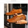 Mens Loafers Breathable Slip On Driving Shoes Men Handmade Casual Shoes Chaussure Homme Genuine Leather Shoes