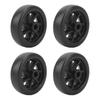 4 Pcs Durable PVC Luggage Wheel Silent Easy Installation Wheel Replacement Kit Wheel Repair Caster Set Hiking Travel