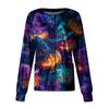 Women's Casual Long Sleeve Single Breasted  Printed Dry-nurse Top