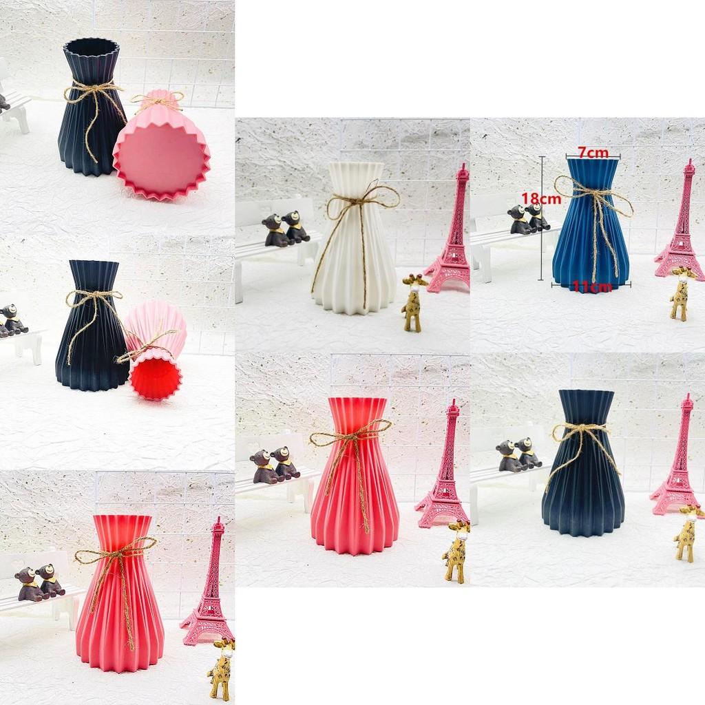 Moderne nordische Kunststoffvase für Heimdekoration mit Spritzguss und elegantem Design für Wohnzimmerausstellung