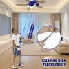 Versatile Retractable Bendable Duster Set Extendable Pole For Ceiling Cleaning Dust Removal Washable Household Cleaning Tool