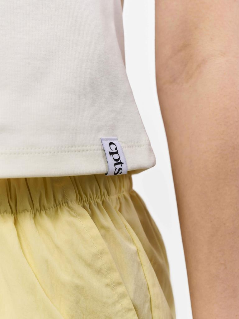 Ssipitieseu U-Neck Cotton Crop Top_Ivory