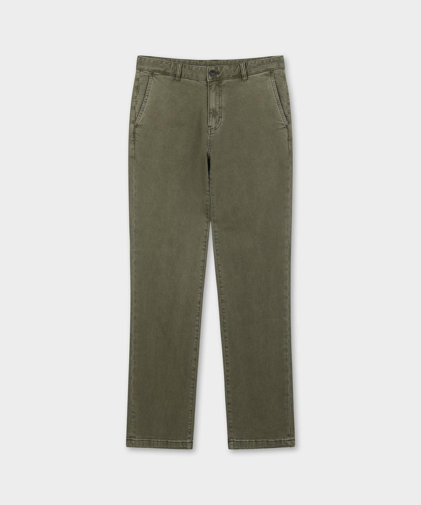 BROOKS BROTHERS Garment-Dyed Pants (Khaki) (Bbpcmbf301)