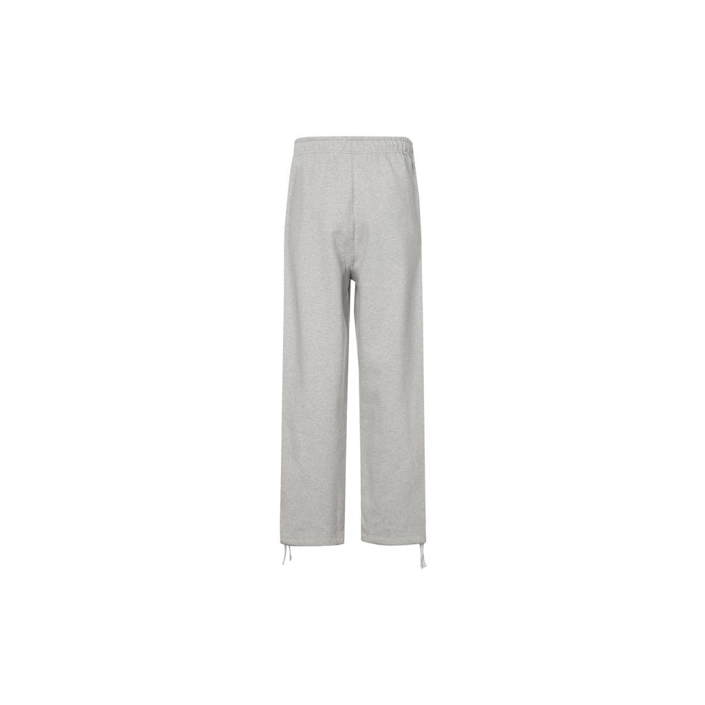 New Nike Sportswear Swoosh Men's Open Hem Fleece Pants Gray FN3343-063