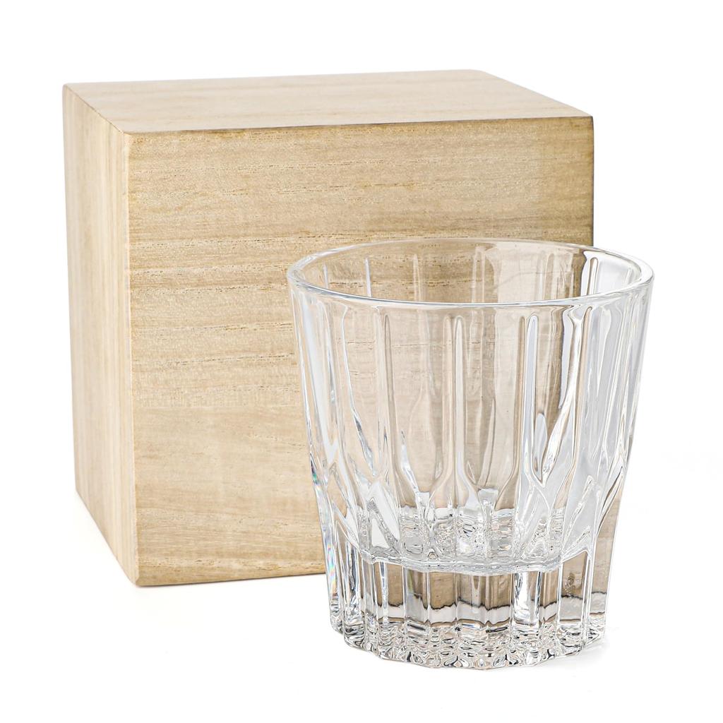 Whiskey Glass, Crystal Rock Glass, 1 Piece, In Wooden Box, Handmade Whiskey Glass, Stylish Cup, Gift, Birthday, Father's Day, Souvenir